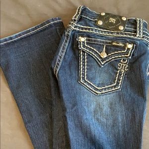 Miss Me size 29 signature boot jeans